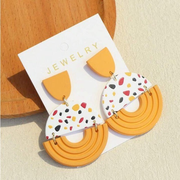 Cute Yellow Drop Earrings